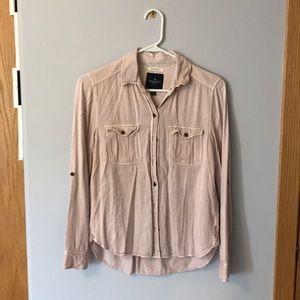 Pink Boyfriend Fit Shirt